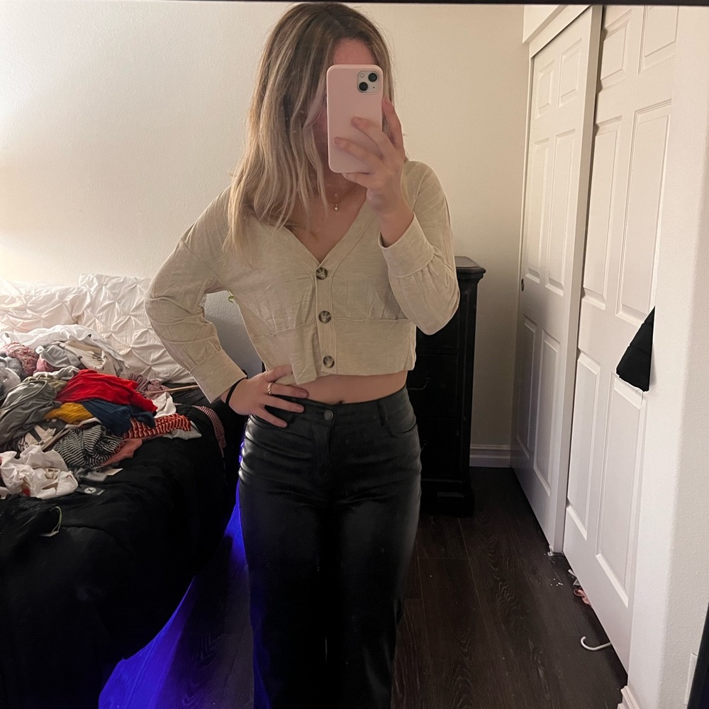 Button Down Womens Cardigan
